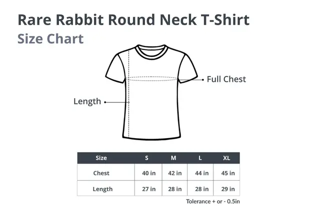 Rare Rabbit Round Neck T-shirt