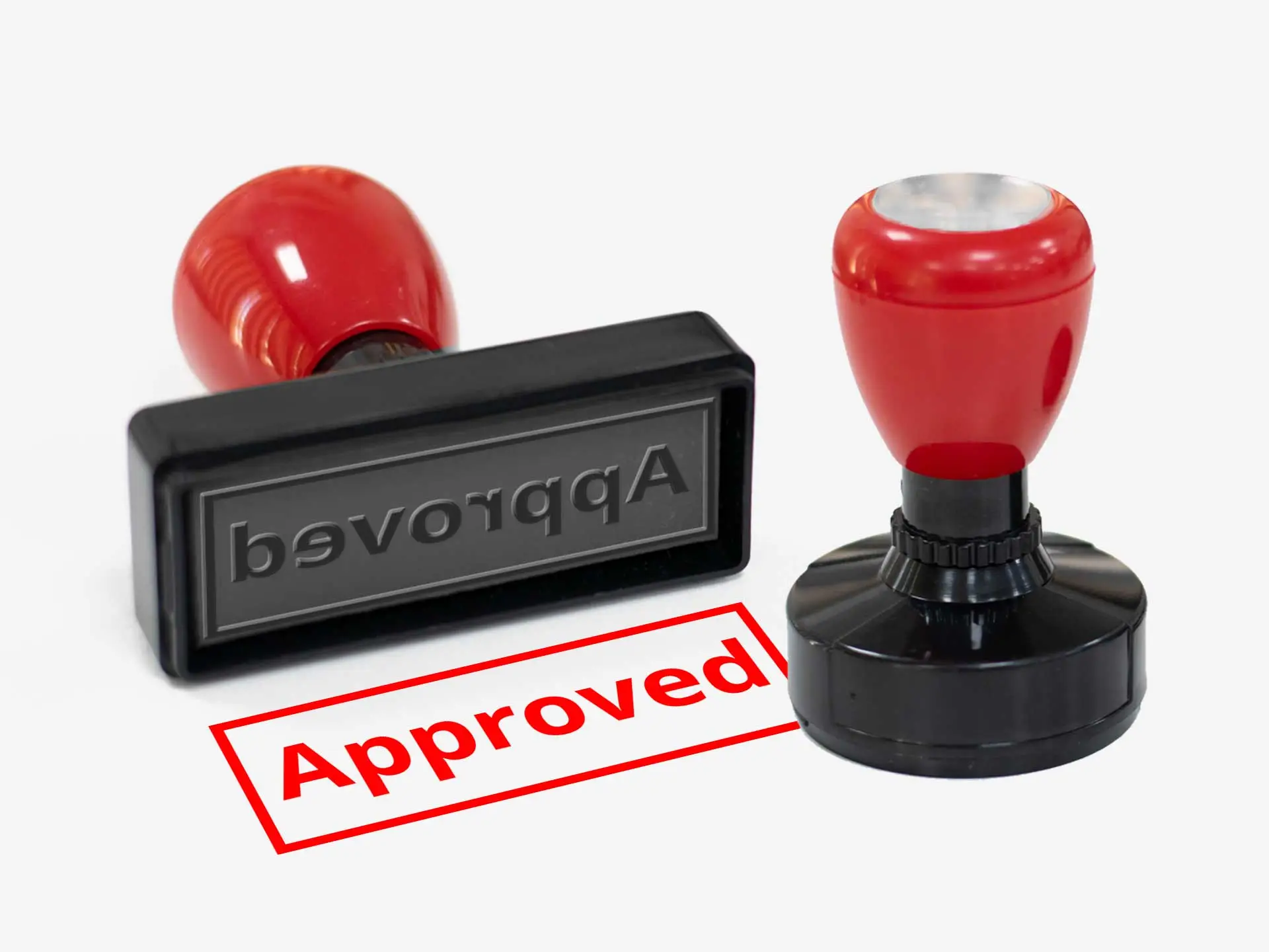 Pre-Ink Rubber Stamps