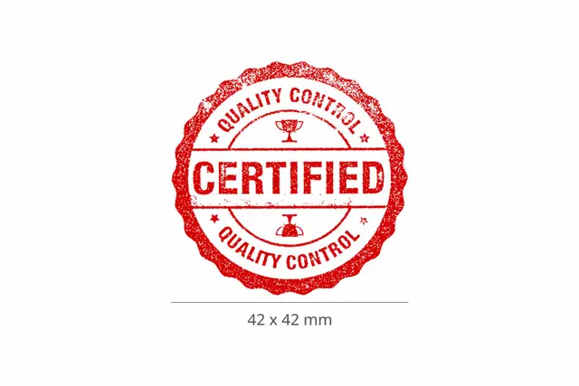 Circle 42 x 42 mm Stamp Template