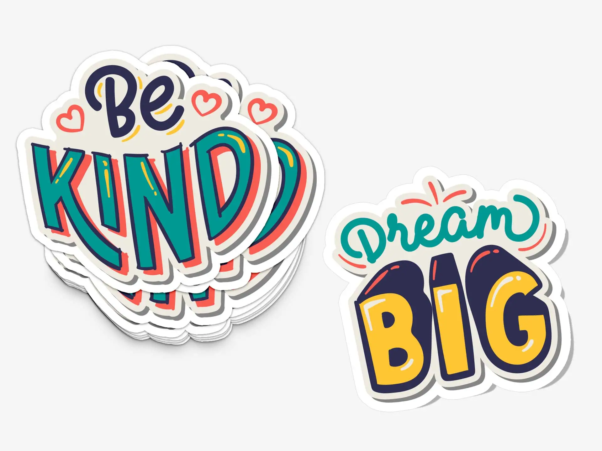 Custom Shape Stickers