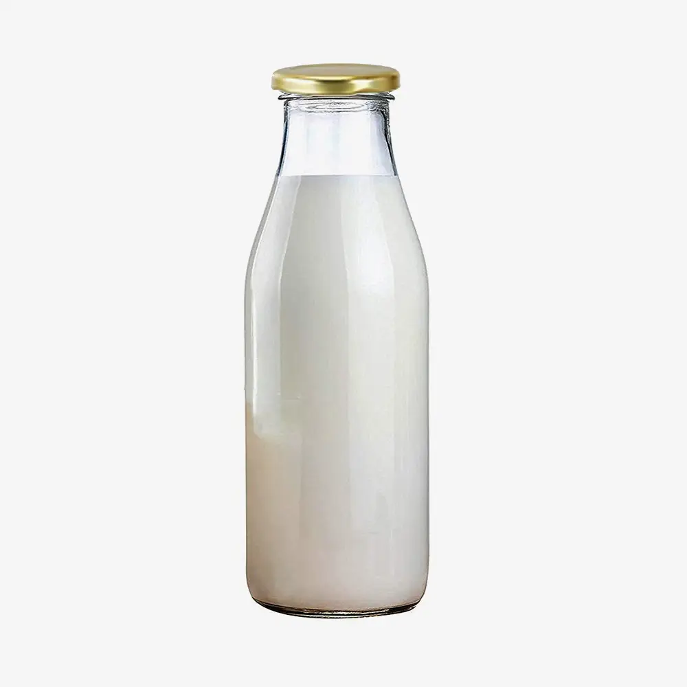 Glass Milk Bottle