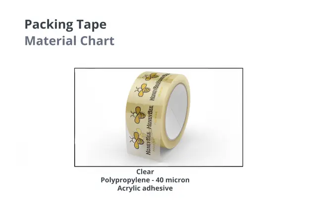 Clear Printed Tape