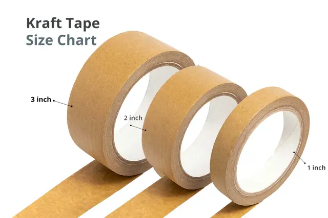 Water Activated Paper Tapes