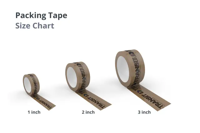 Brown Printed Tape