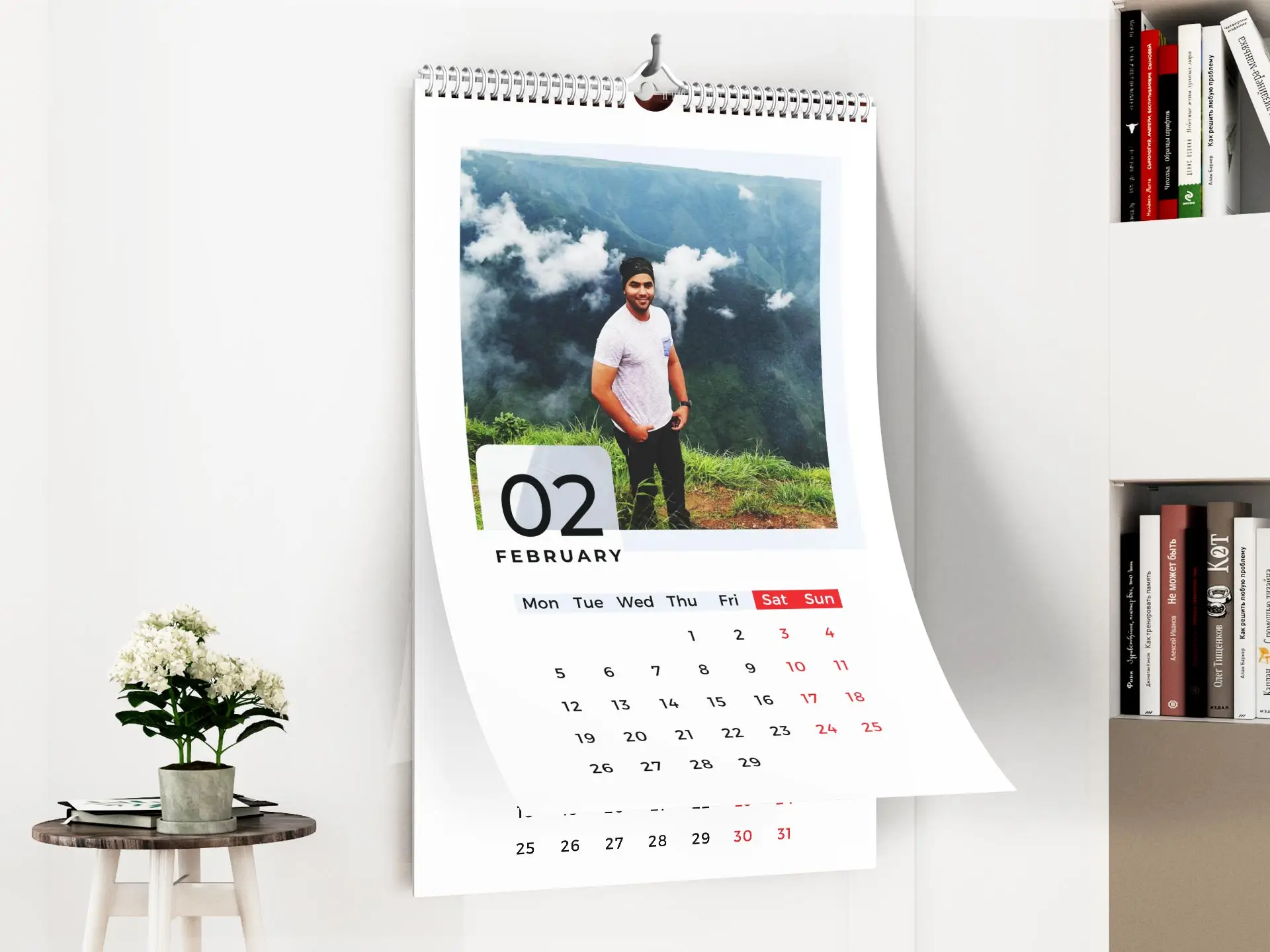 Personalized Wall Calendar 