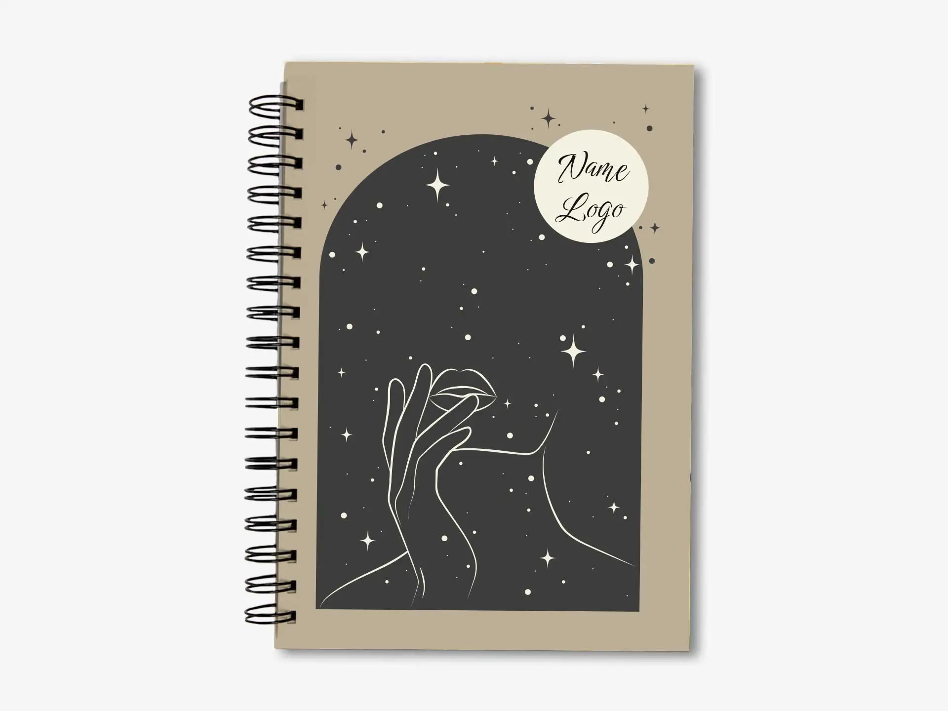 Personalized Beauty themed Diary