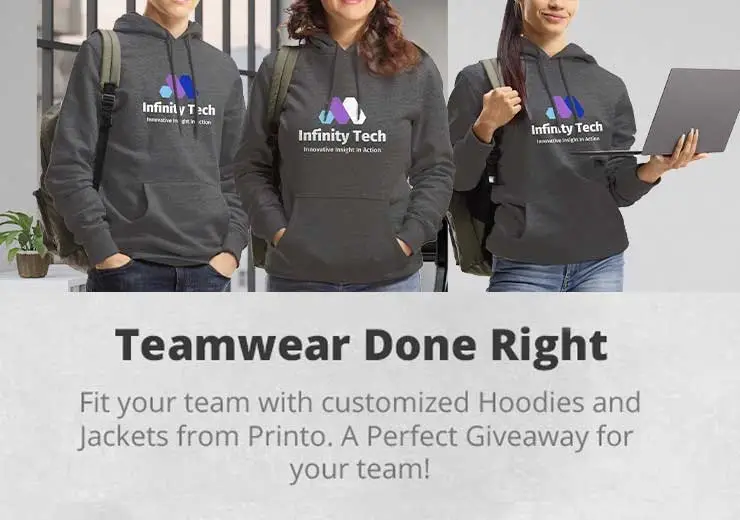 Customized T-Shirts, Polos, Dry-fit, Sweatshirt, Hoodies and Caps.