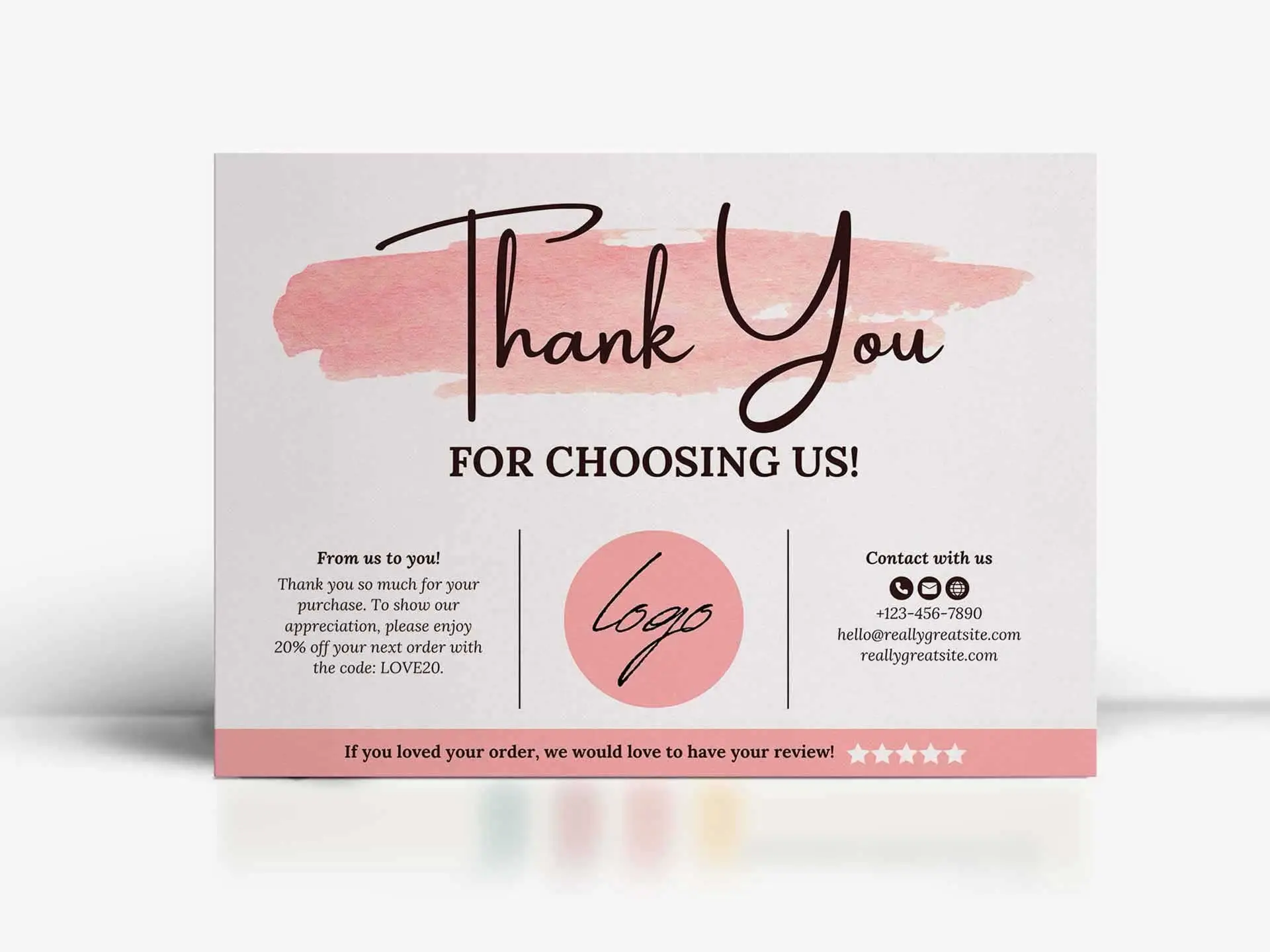 Thankyou Card