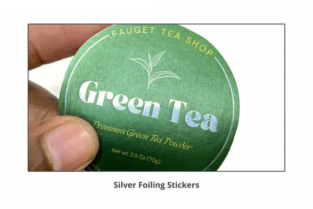 Silver Foiling Stickers