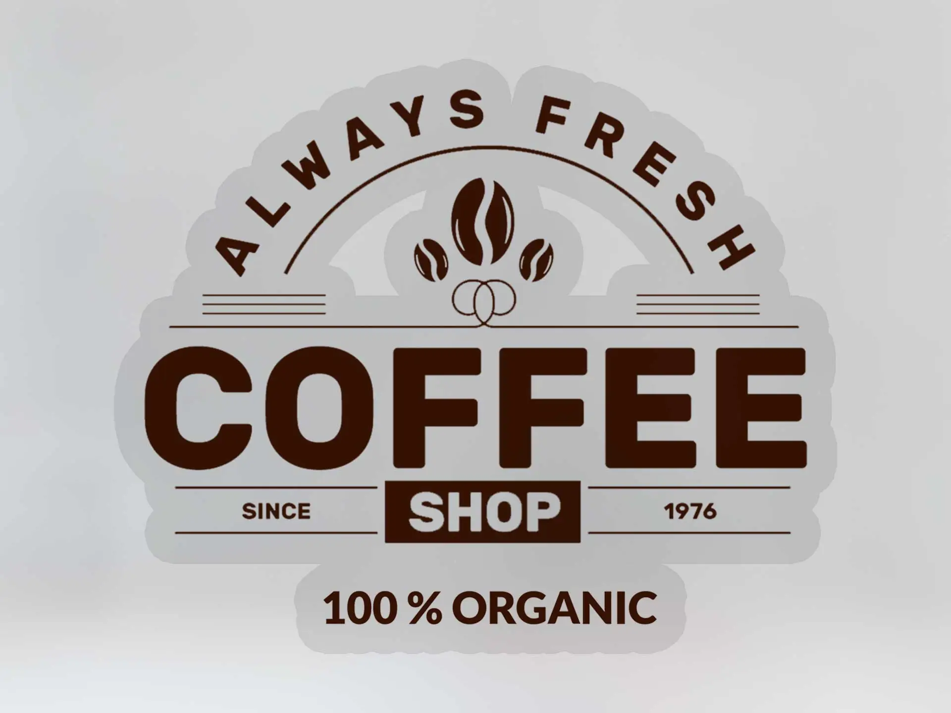 Front Adhesive Stickers