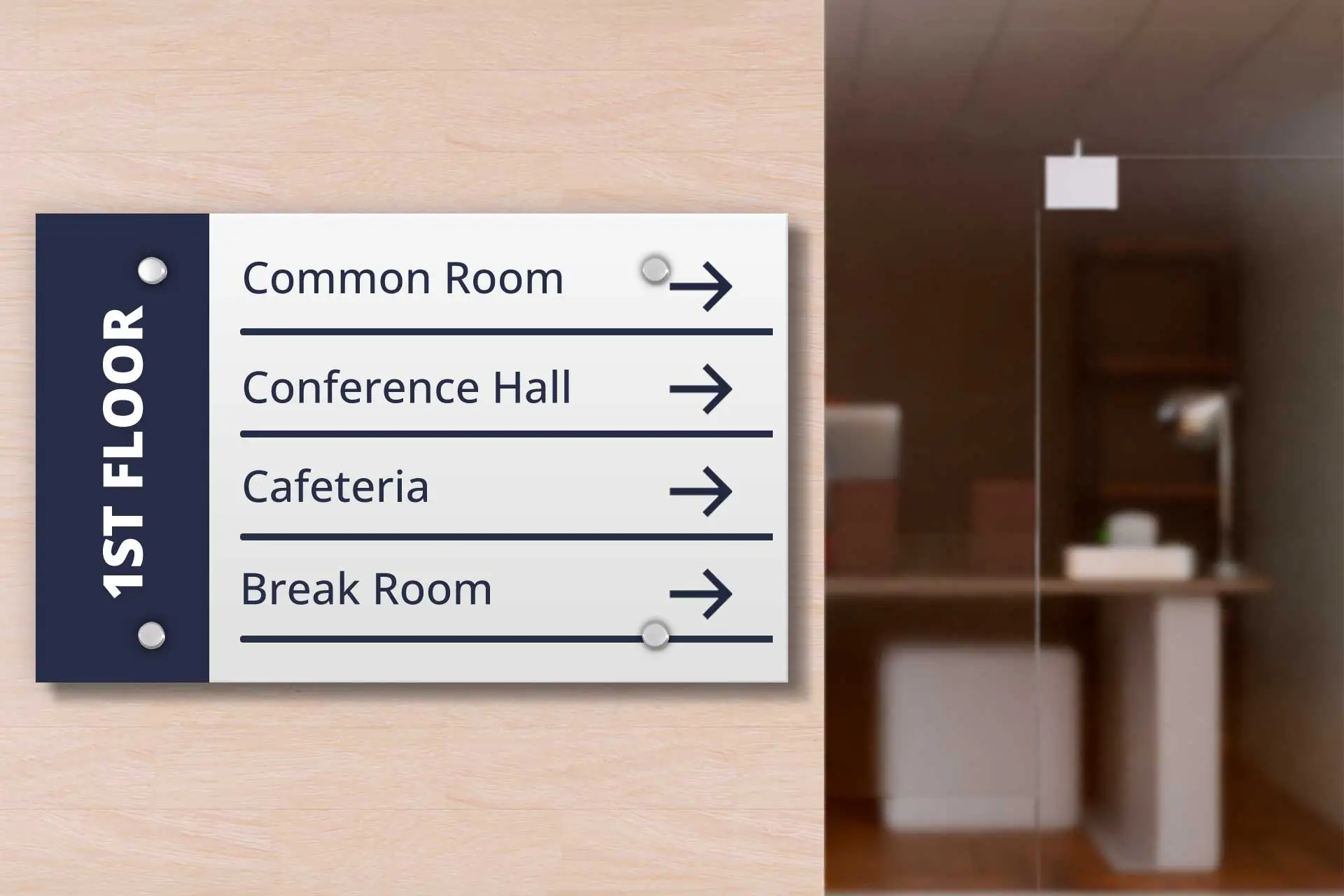 Wall Mount Signs