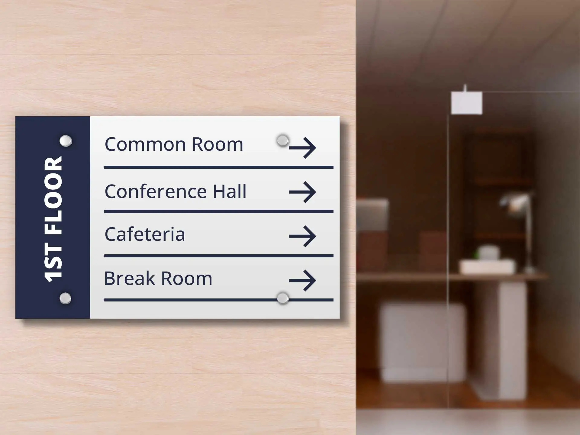 Wall Mount Signs
