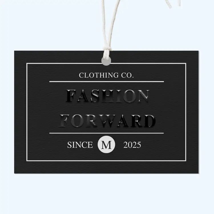 Premium Foil Hang Tags