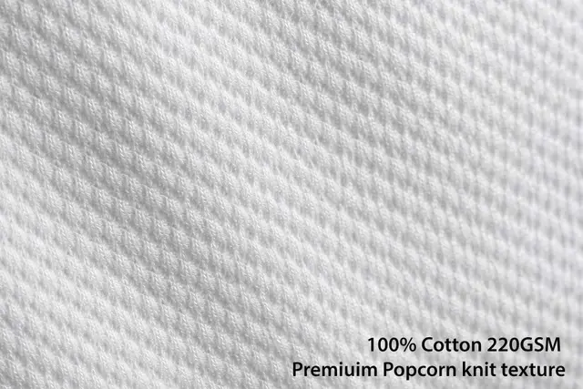 Signature Popcorn knit Polo T-shirt