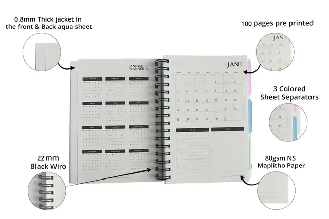 Corporate Softcover Wiro Diary