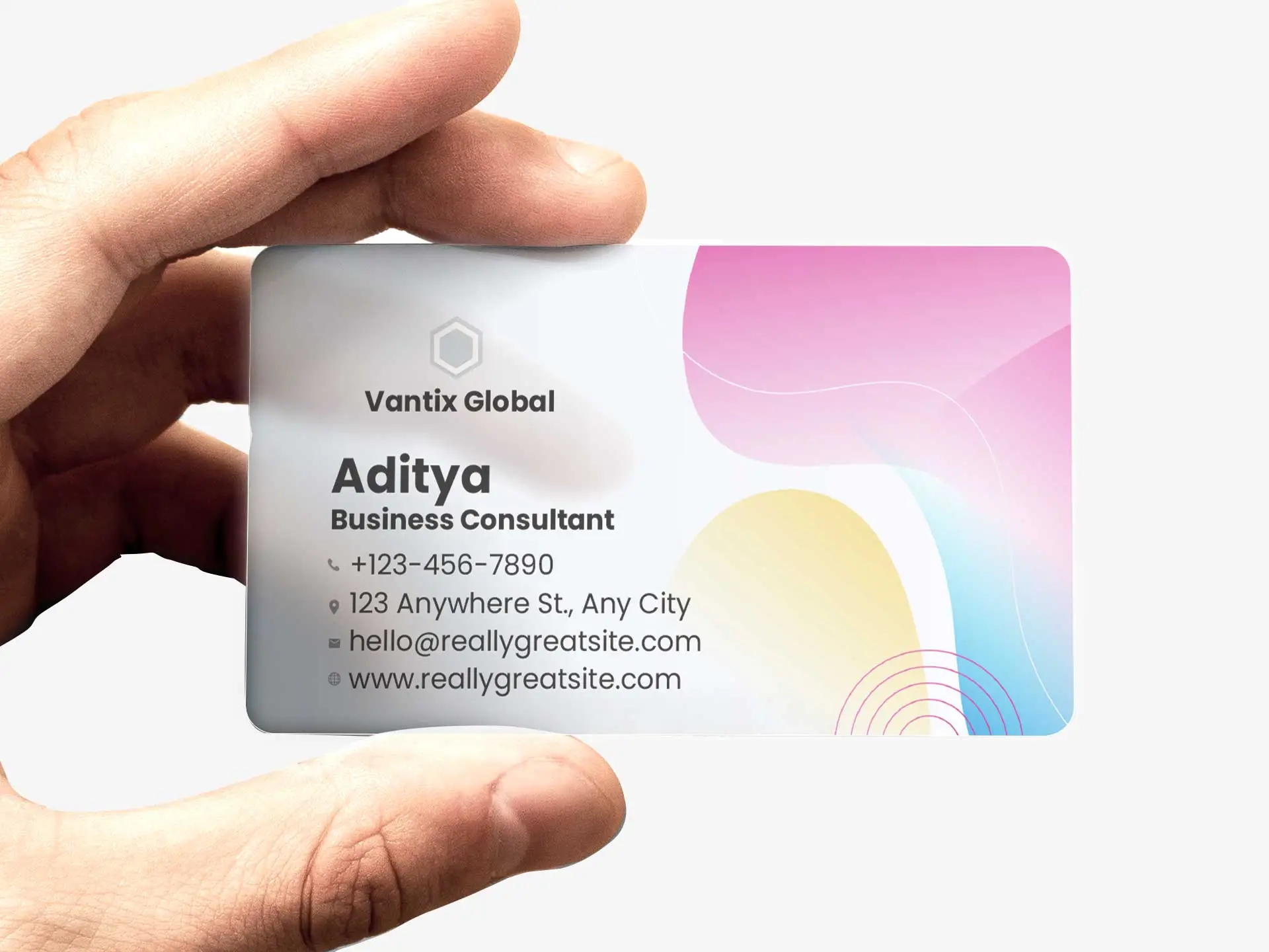 Translucent Business Cards