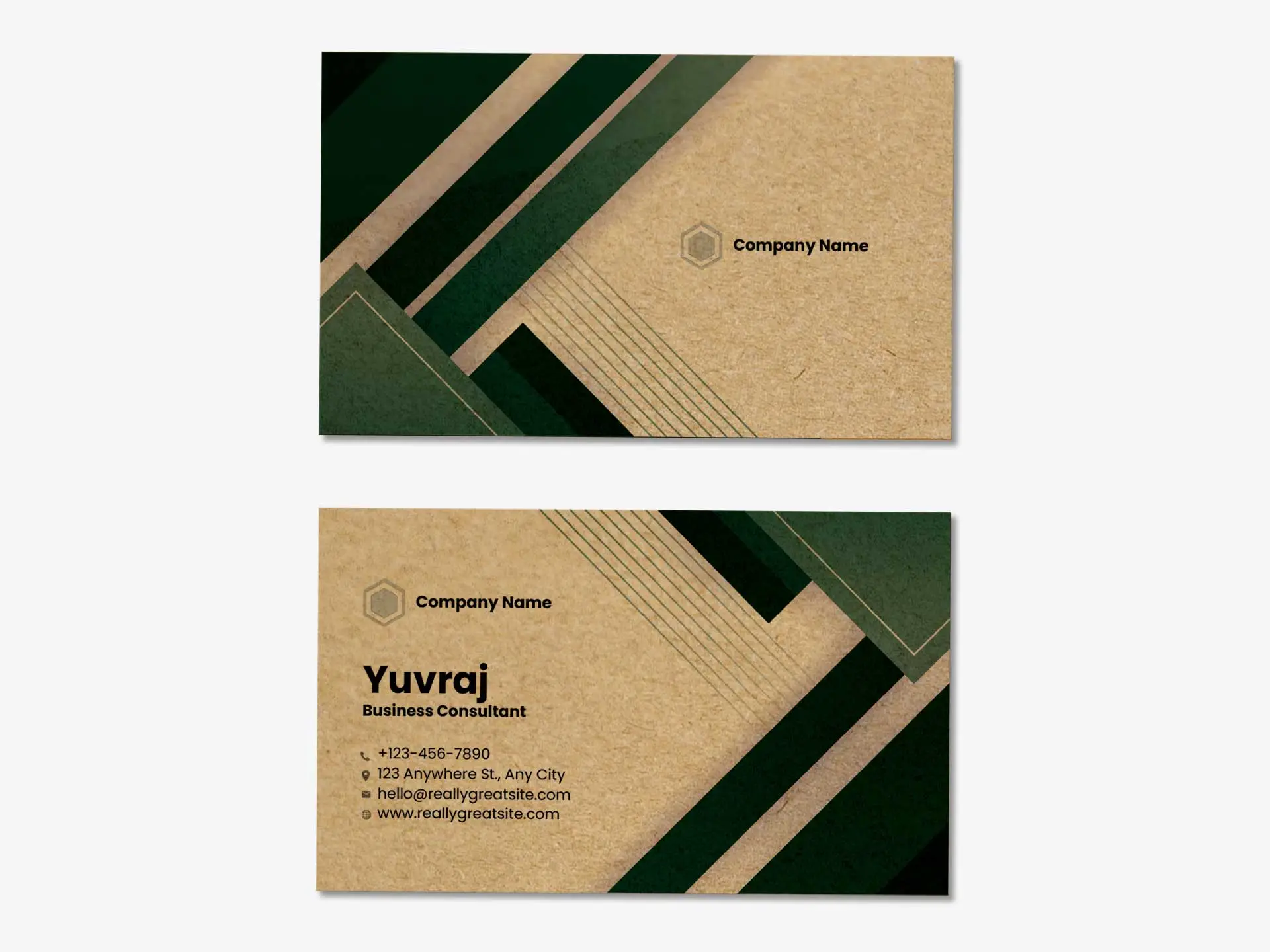 Eco-Friendly Kraft Cards