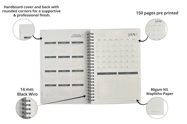 Personal Hardcover Wiro Diary