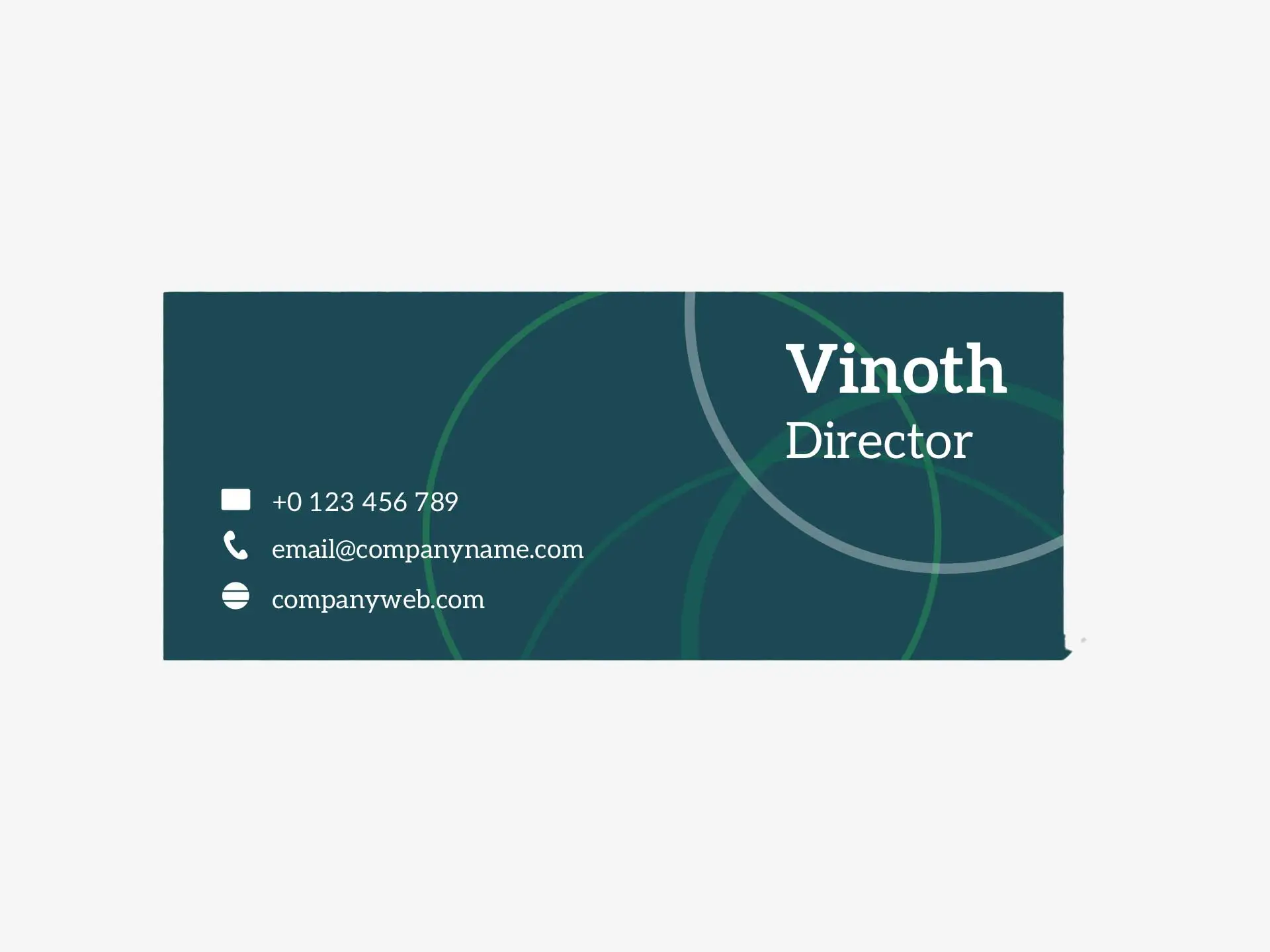 Mini Business Cards