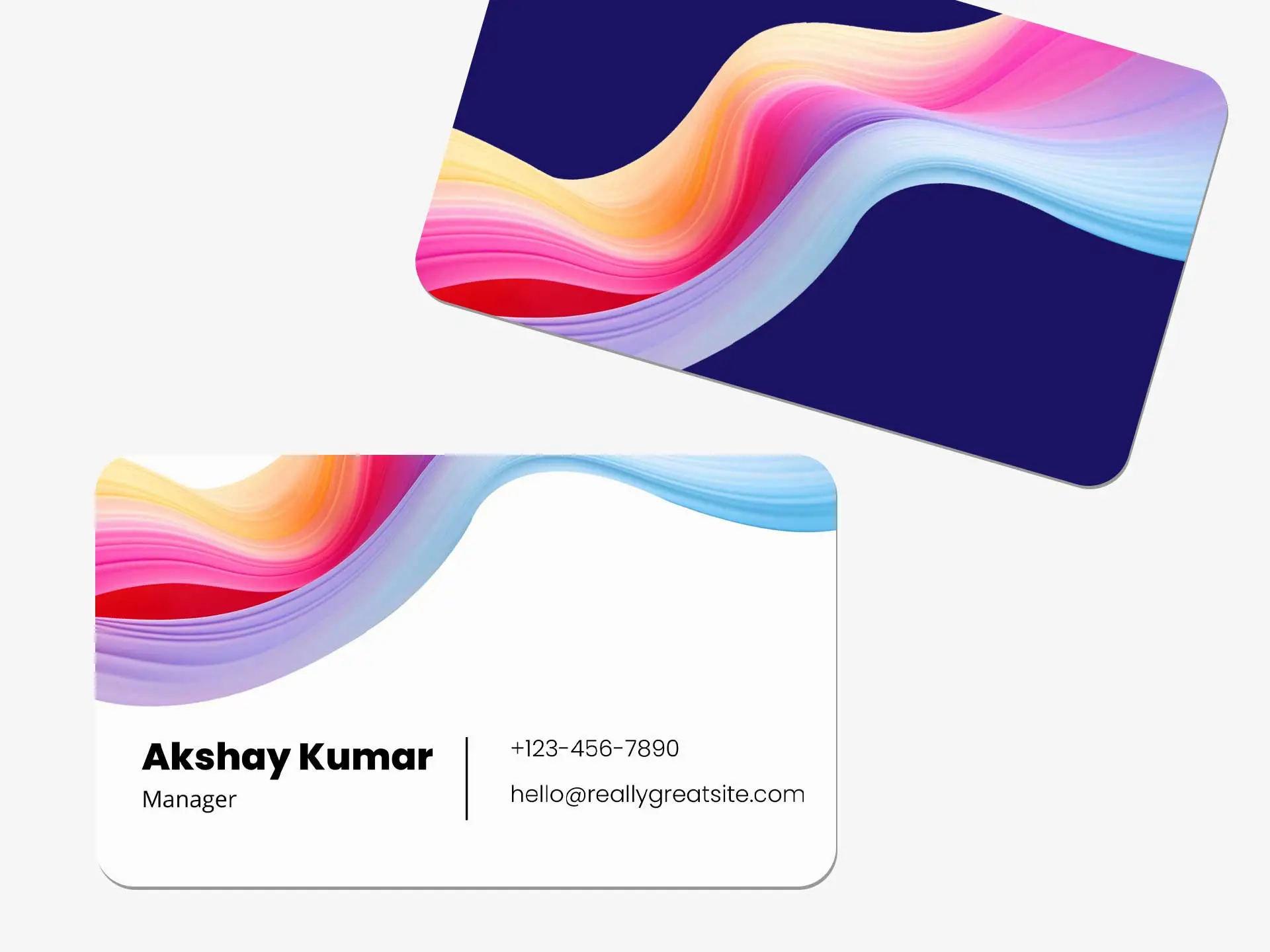 Rounded Corner Business Cards