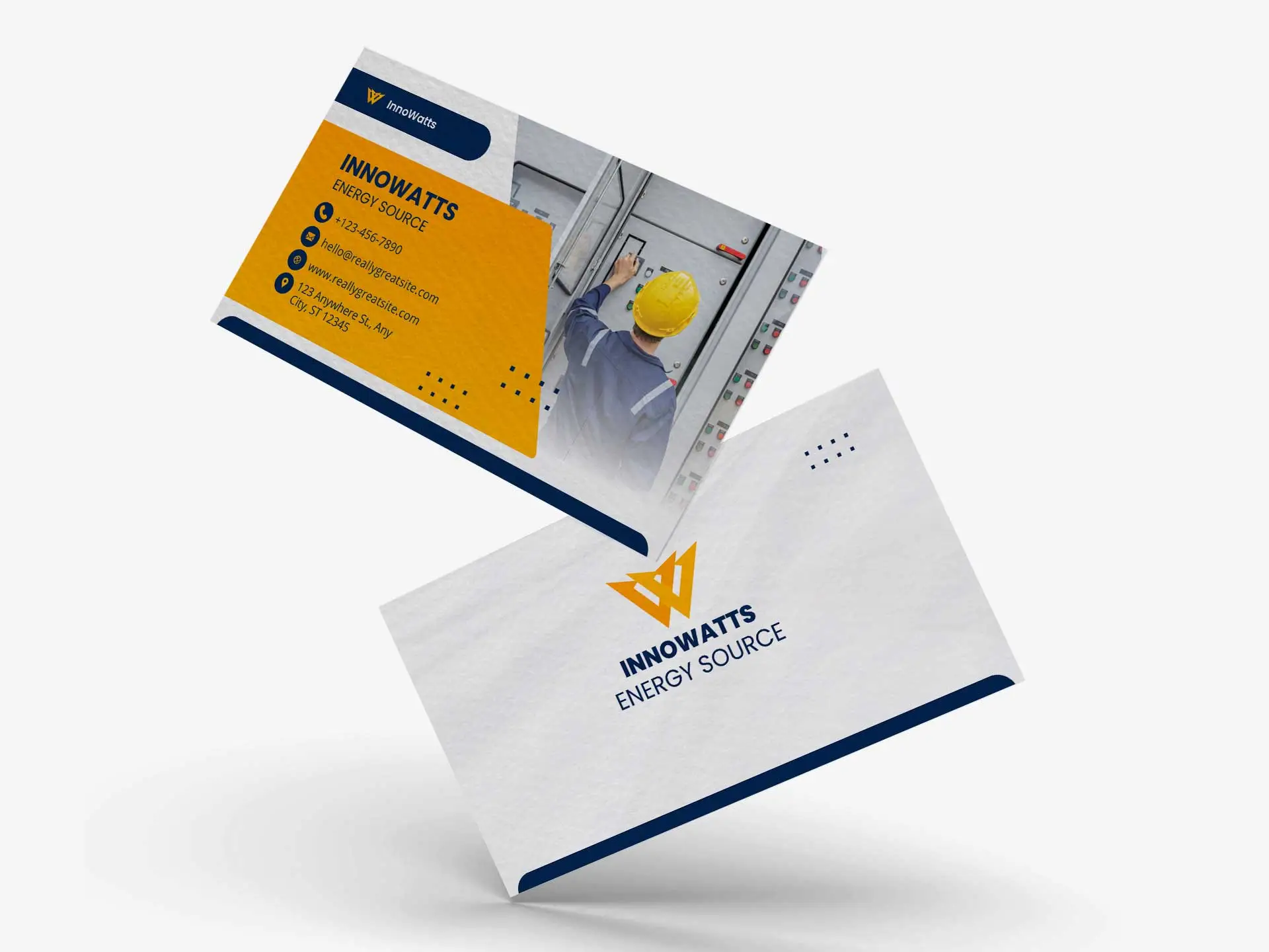 Textured Business Cards