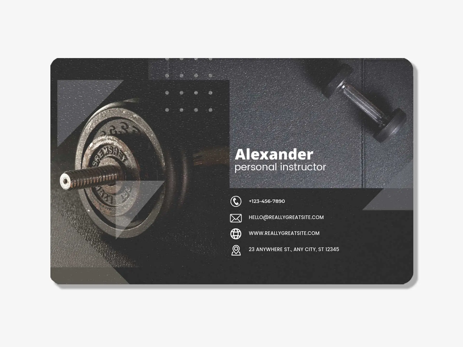 Metallic Business Cards