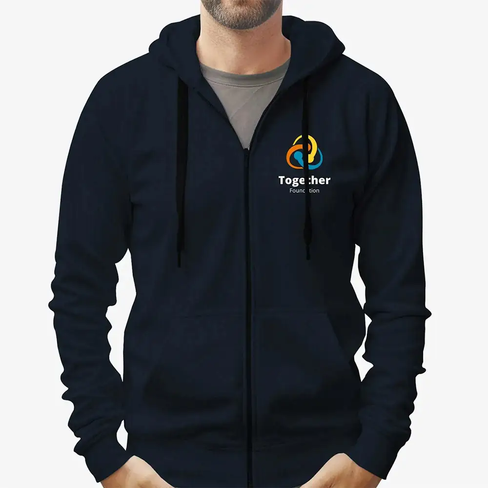 Zipper Hoodie Eco Cotton Blend