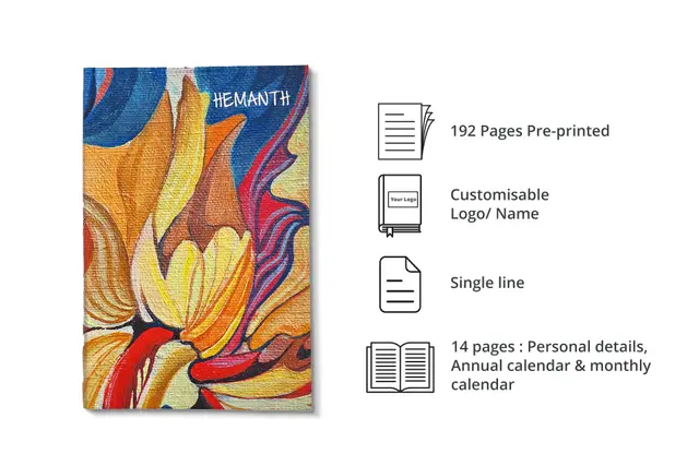 Custom Canvas Diaries