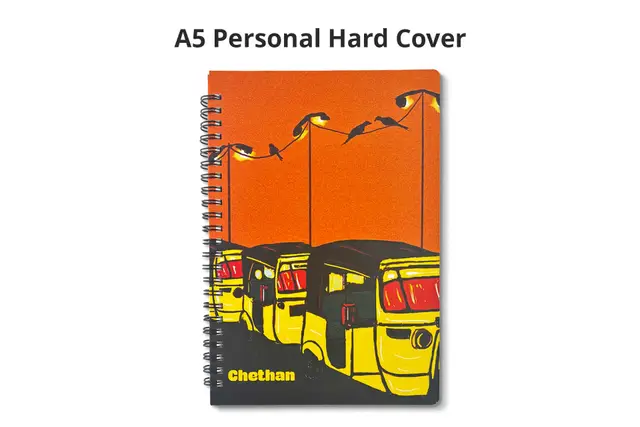A5 Personal Hardcover Wiro Diaries