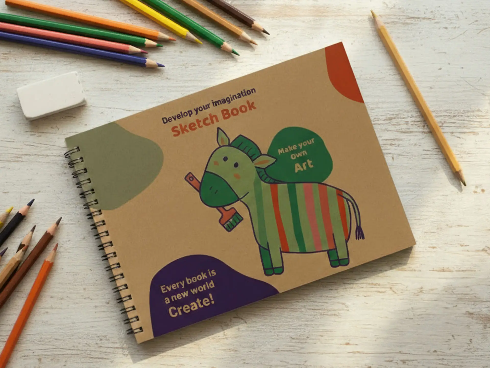 Custom Design Sketchbook