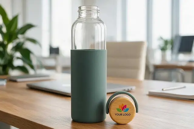 PureGrip Borosilicate Bottle - Green
