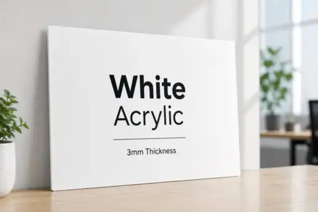 Custom Acrylic Sign Board with D/S Tape
